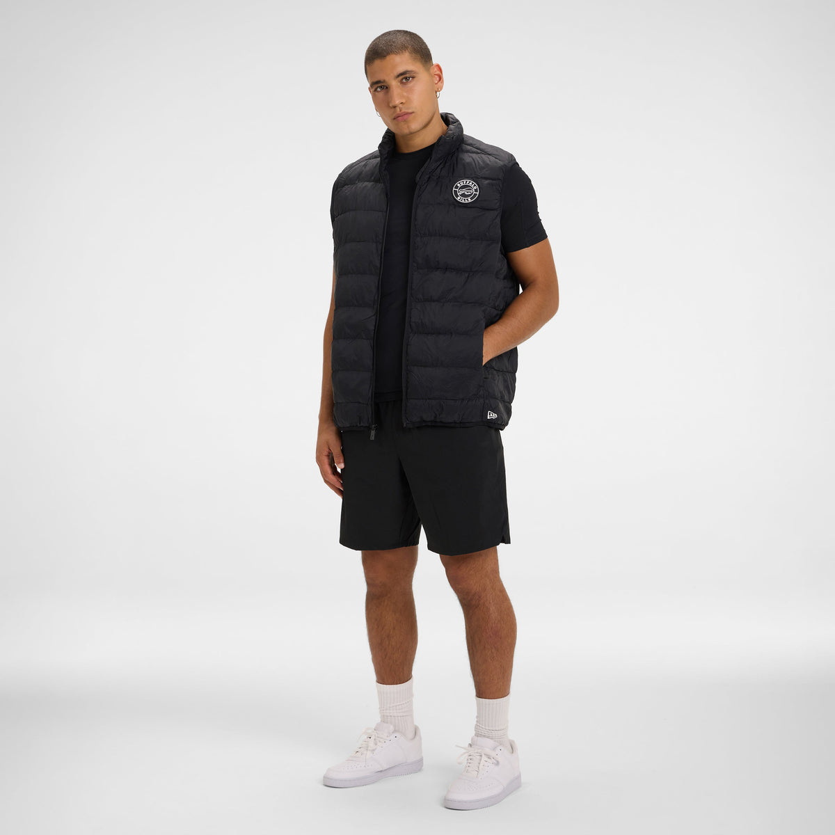 New York Yankees Logo Essentials Packable Vest