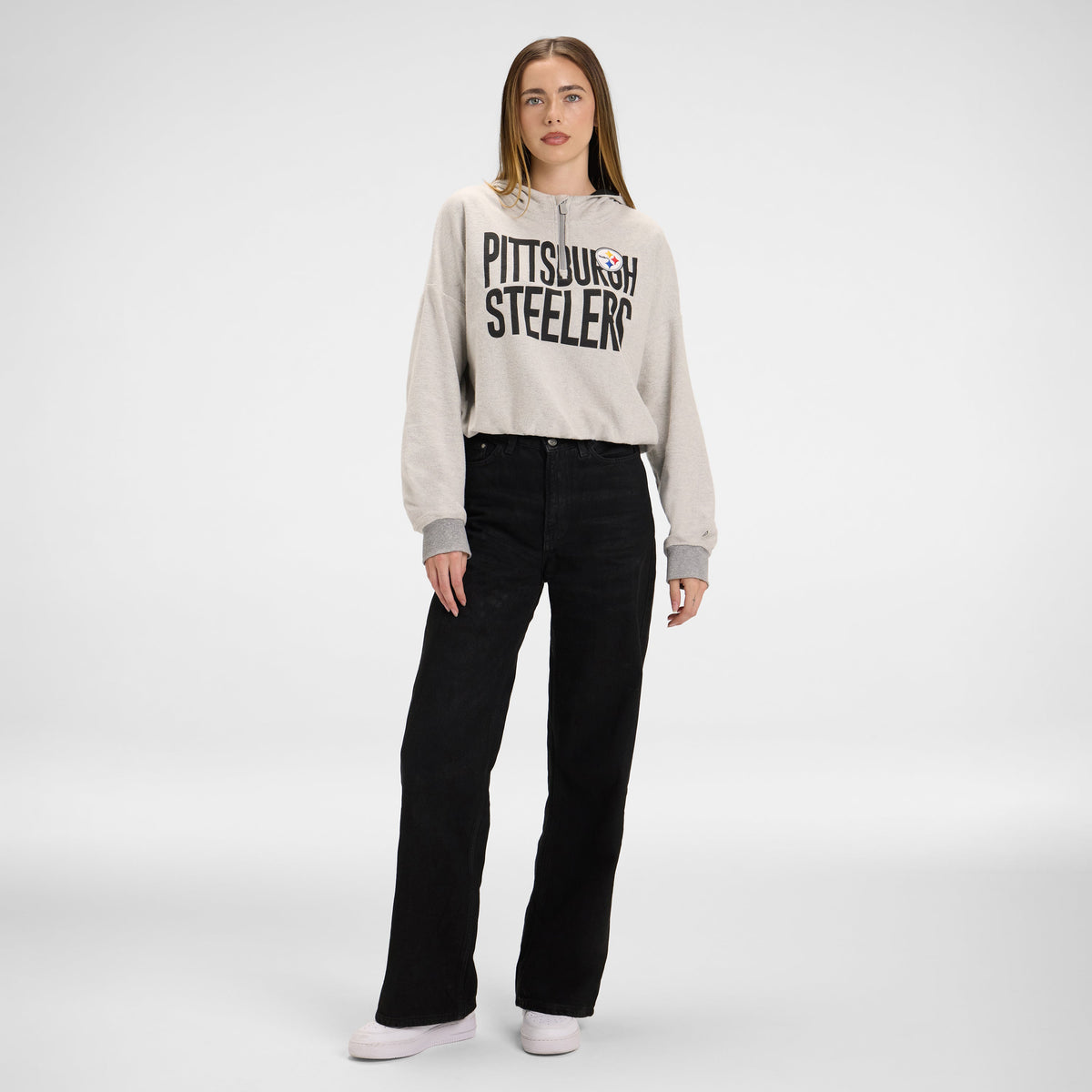 Boston Red Sox Sport Night Heather Gray Women's Hoodie