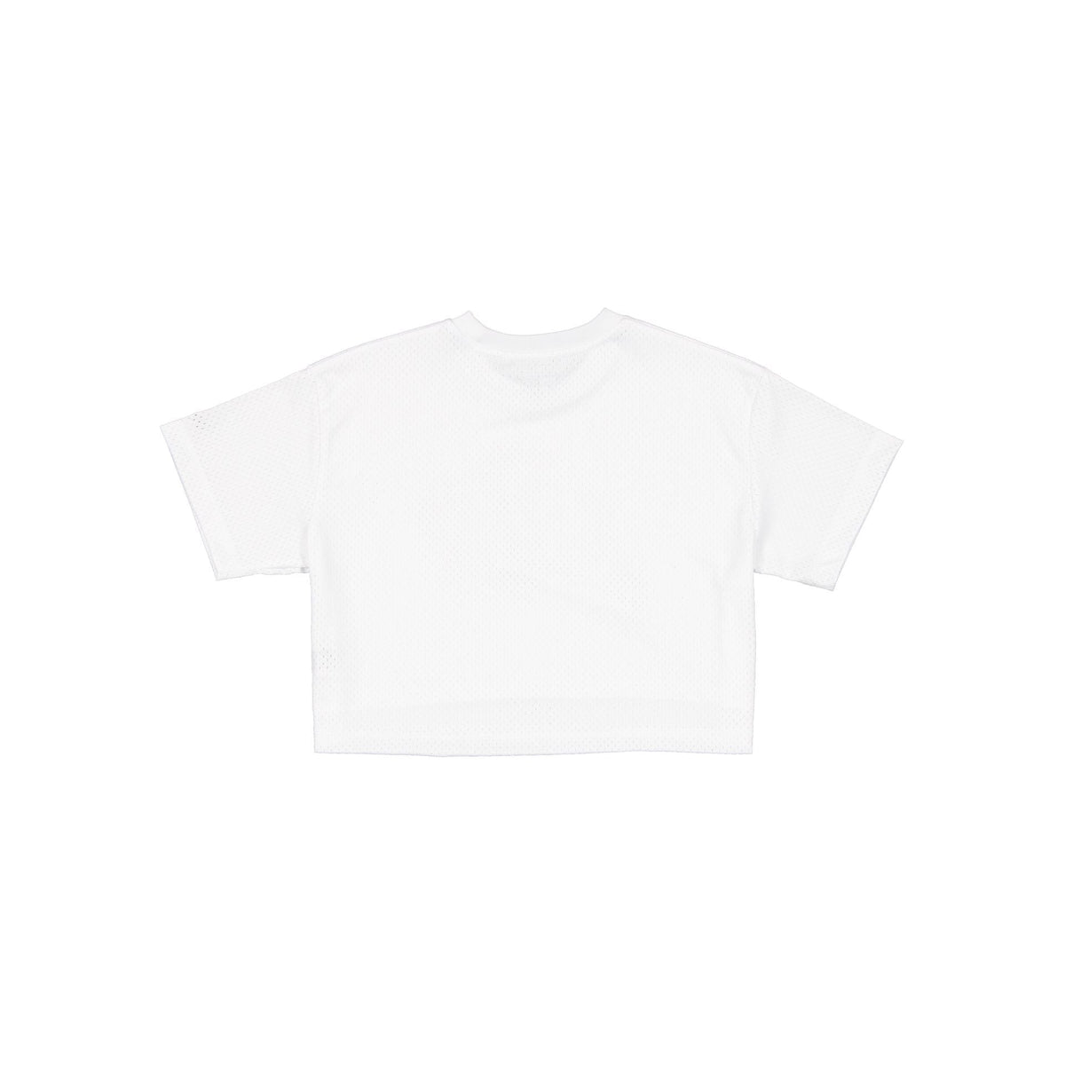 Houston Astros Summer Women's White Cropped Jersey T-Shirt