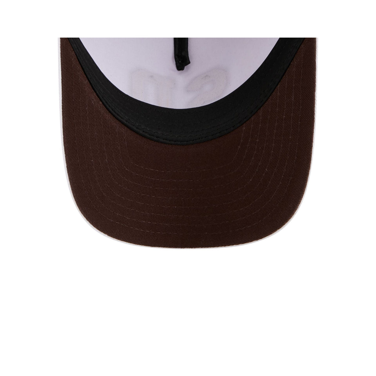 San Diego Padres Optic White Felt Logo Women's 9FORTY M-Crown A-Frame Trucker Hat