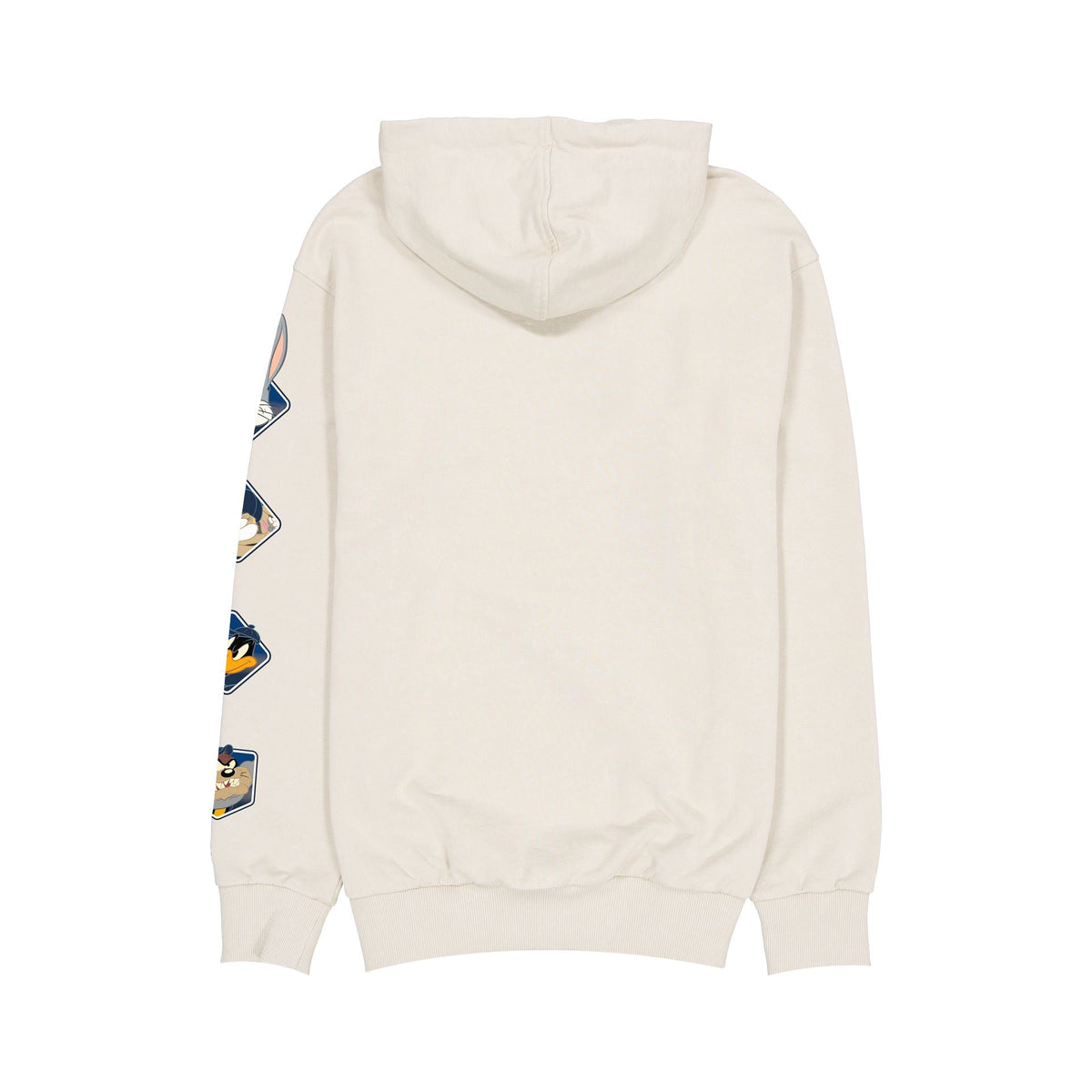 New York Mets Looney Tunes Diamond Chrome White Hoodie