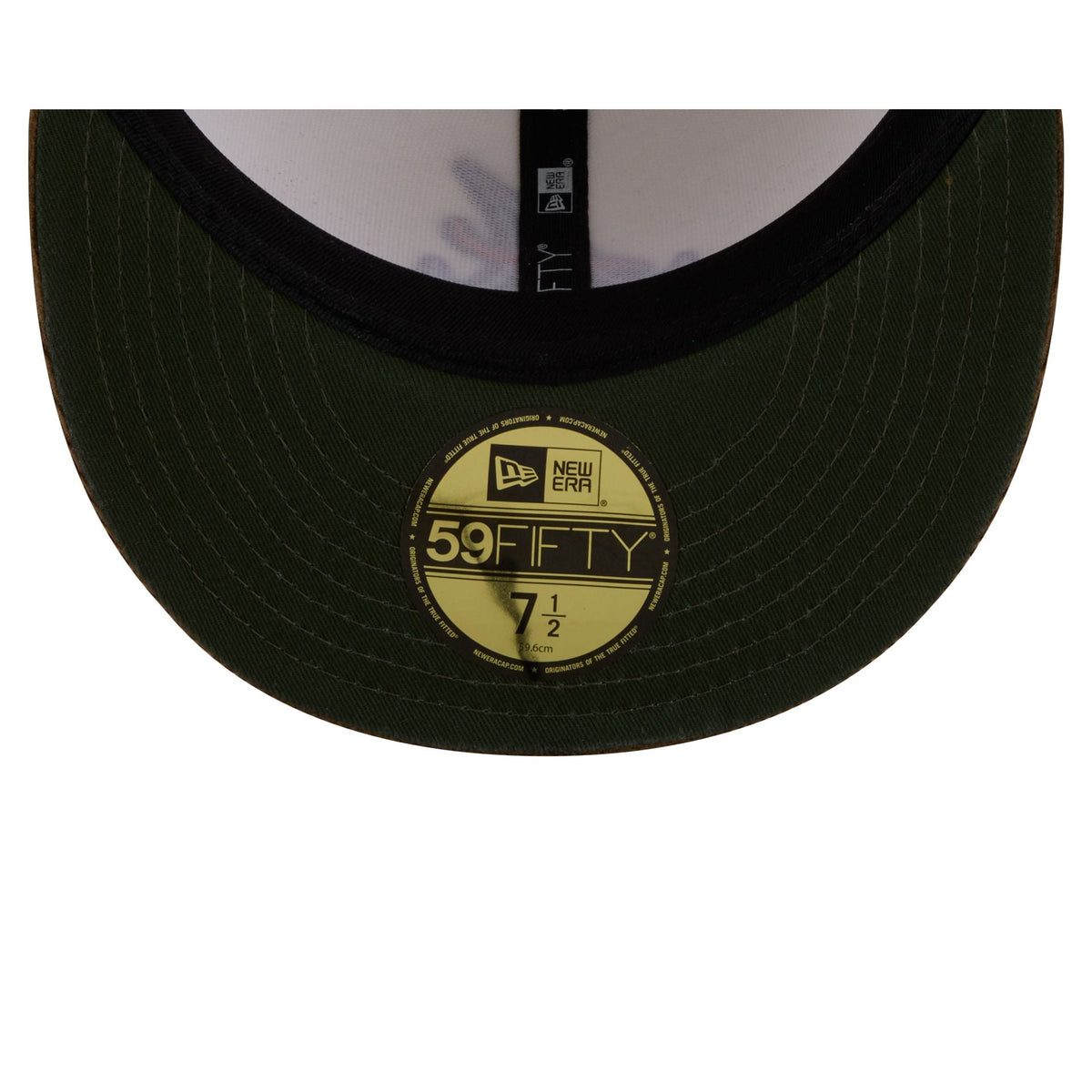Just Caps Corduroy Chrome Atlanta Braves 59FIFTY Fitted Hat