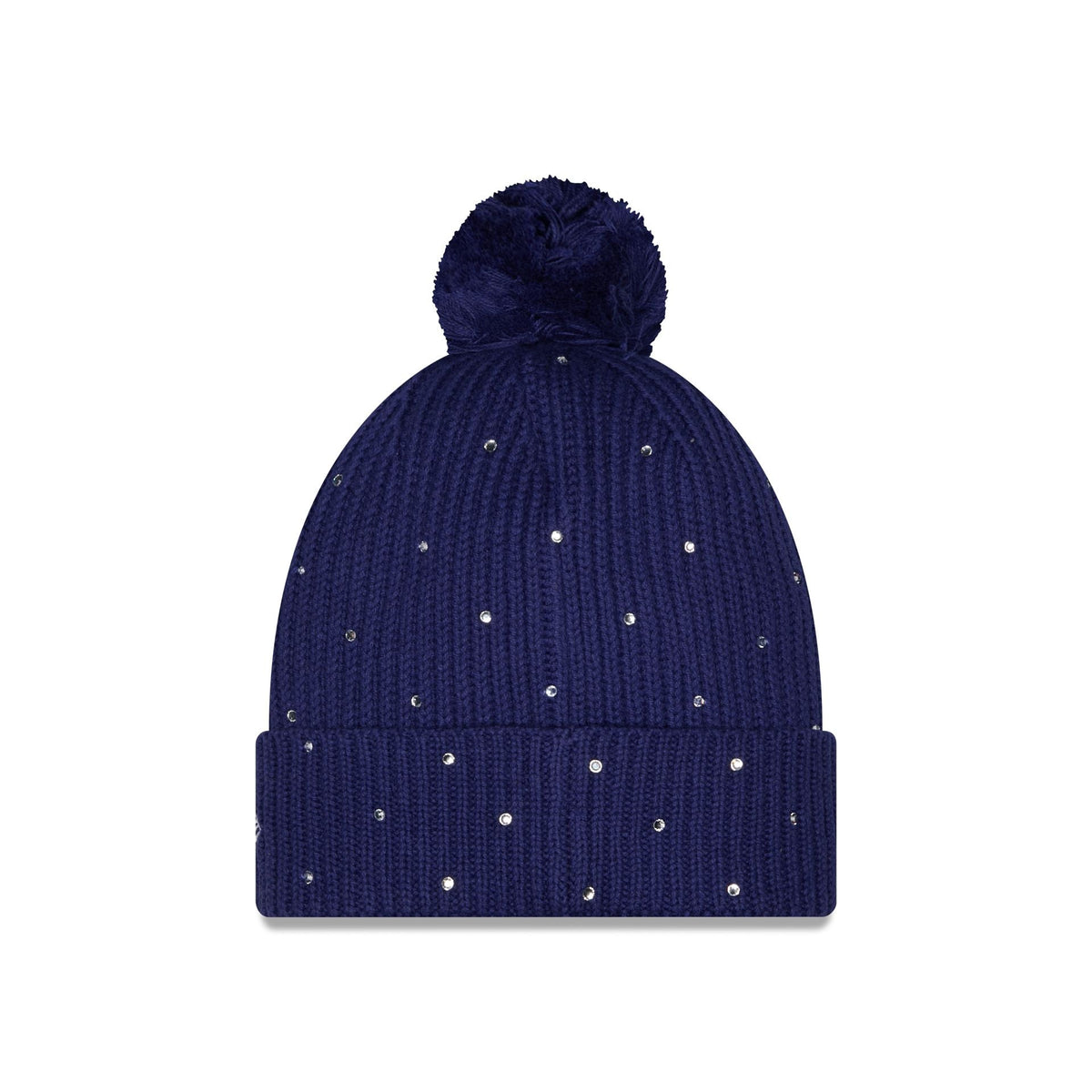 Los Angeles Dodgers Women's Rhinestone Pom Knit Hat