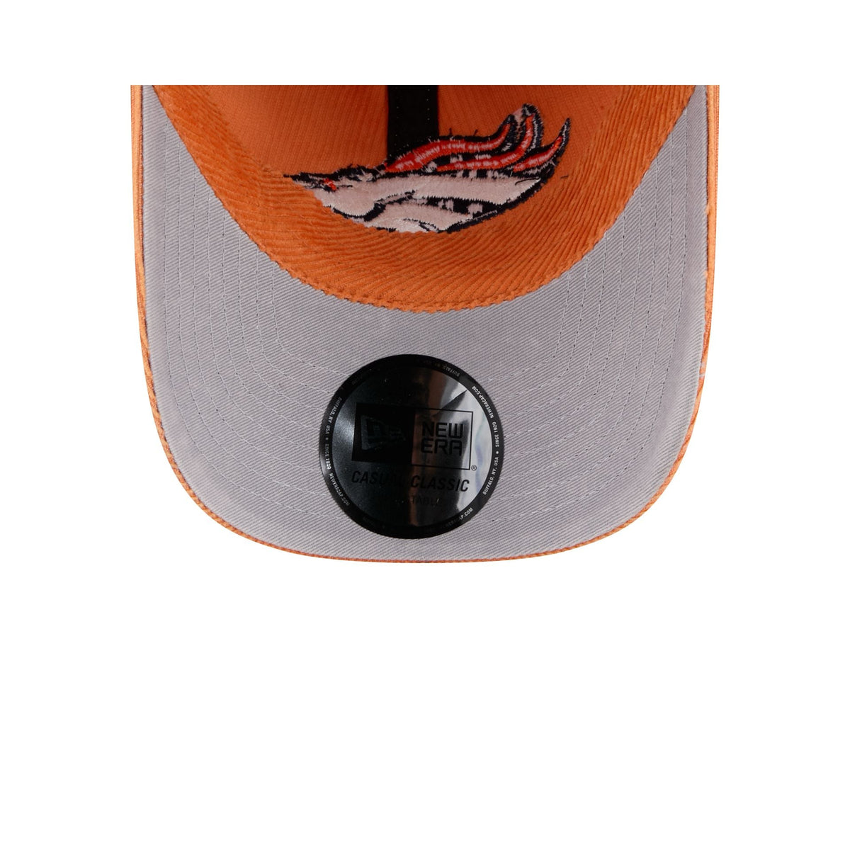 Denver Broncos Washed Corduroy Casual Classic Adjustable Hat