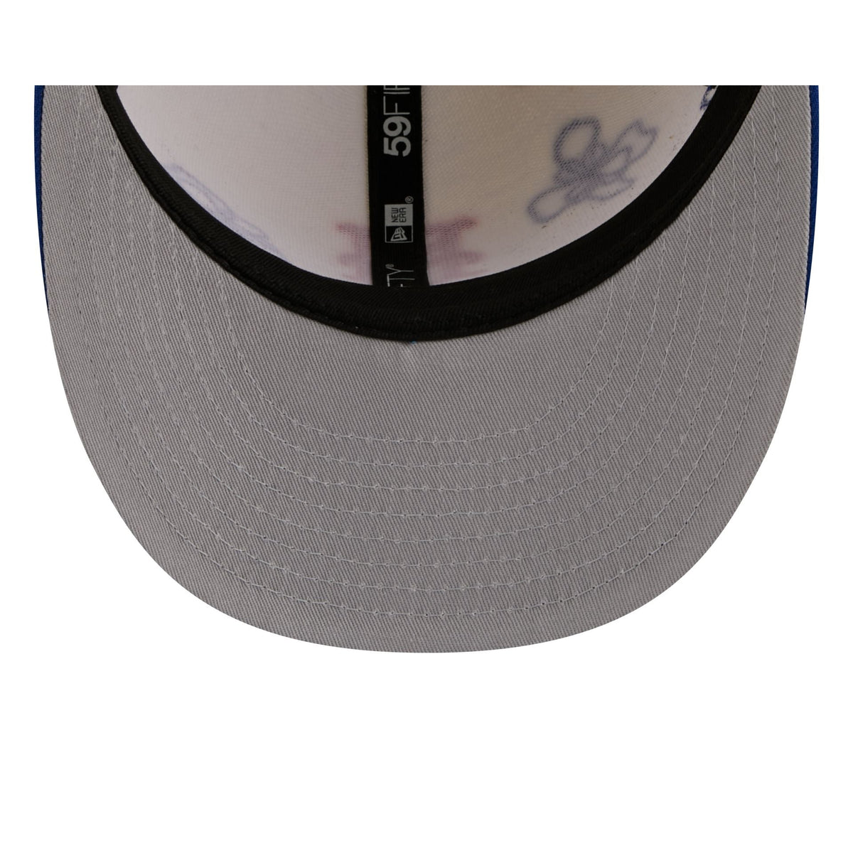 New York Mets Floral Outline 59FIFTY Fitted Hat