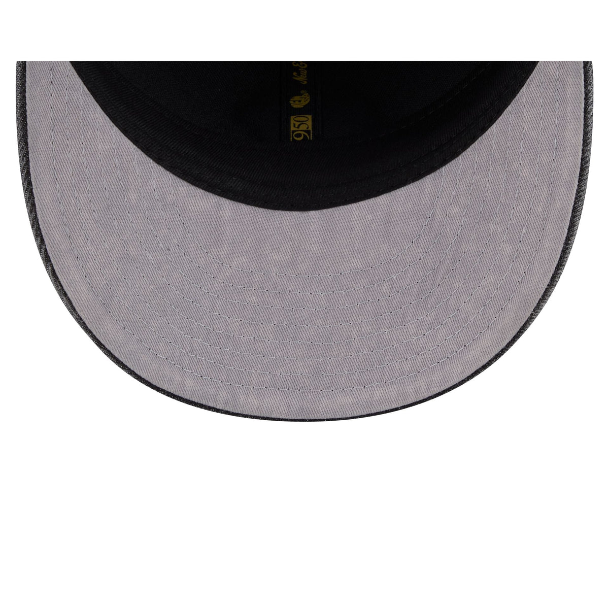 Chicago Cubs Black Denim Low Profile 59FIFTY Fitted Hat