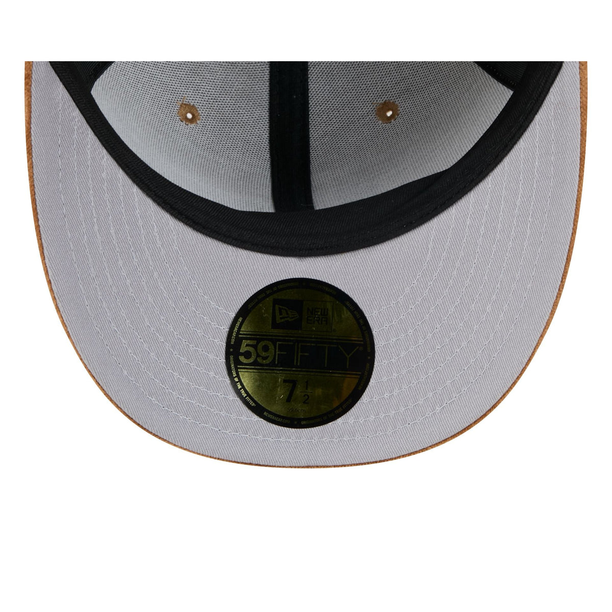 Los Angeles Dodgers Moon Brisbane Moss Brown Visor 59FIFTY Fitted Hat