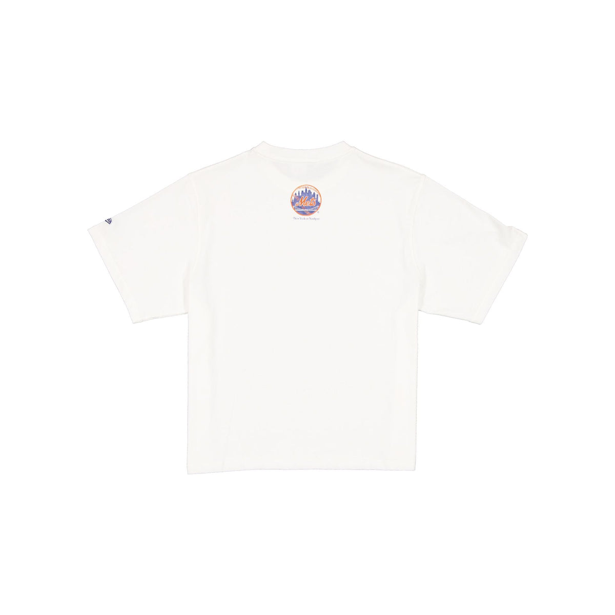 New York or Nowhere x New York Mets Watercolor Cropped T-Shirt