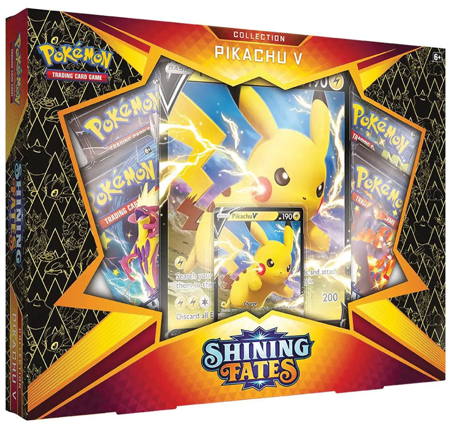 🔥2026 Christmas Gift🎄: Shining Fates Collection Box - Pikachu V