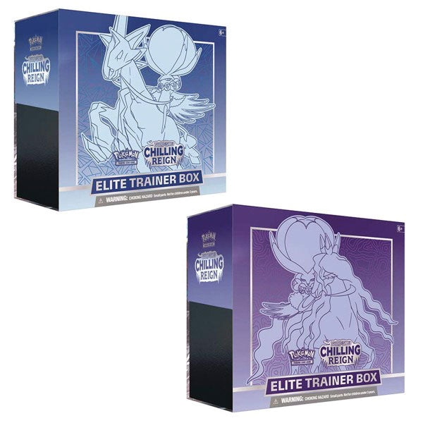 🔥2026 Christmas Gift🎄 : Sword & Shield - Chilling Reign Elite Trainer Box (ETB)