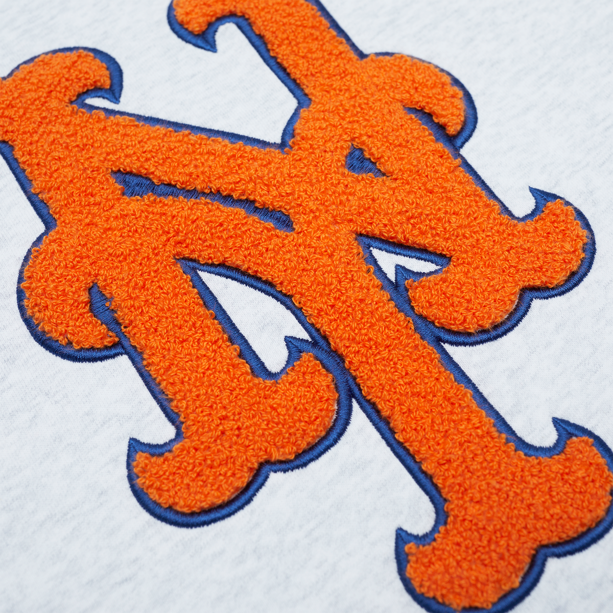 New York or Nowhere x New York Mets White Full-Zip Hoodie