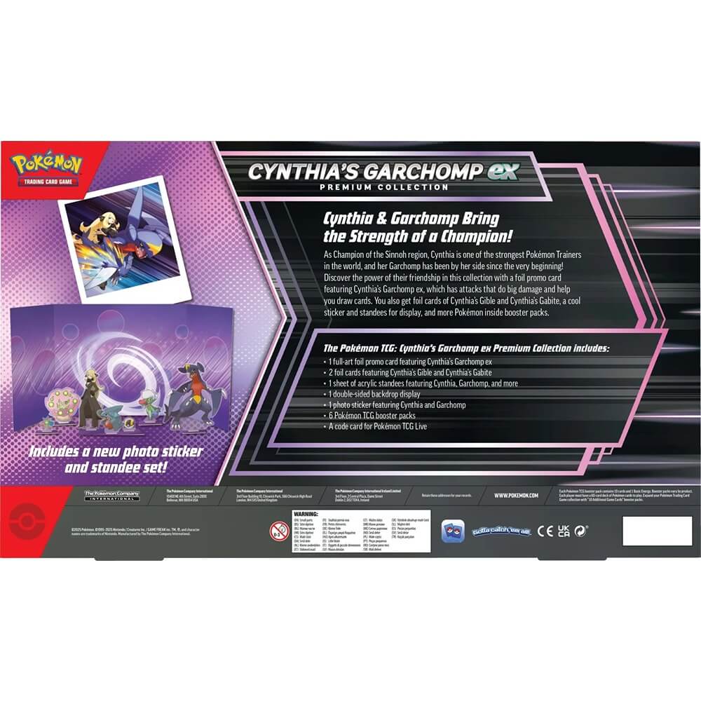 🔥2026 Christmas Gift🎄: Cynthia's Garchomp ex Premium Collection