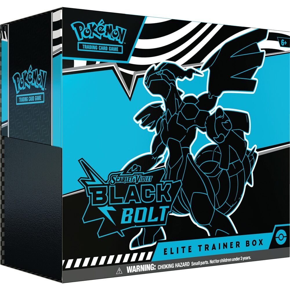 🔥2026 Christmas Gift🎄: Scarlet & Violet - Black Bolt Elite Trainer Box (ETB)