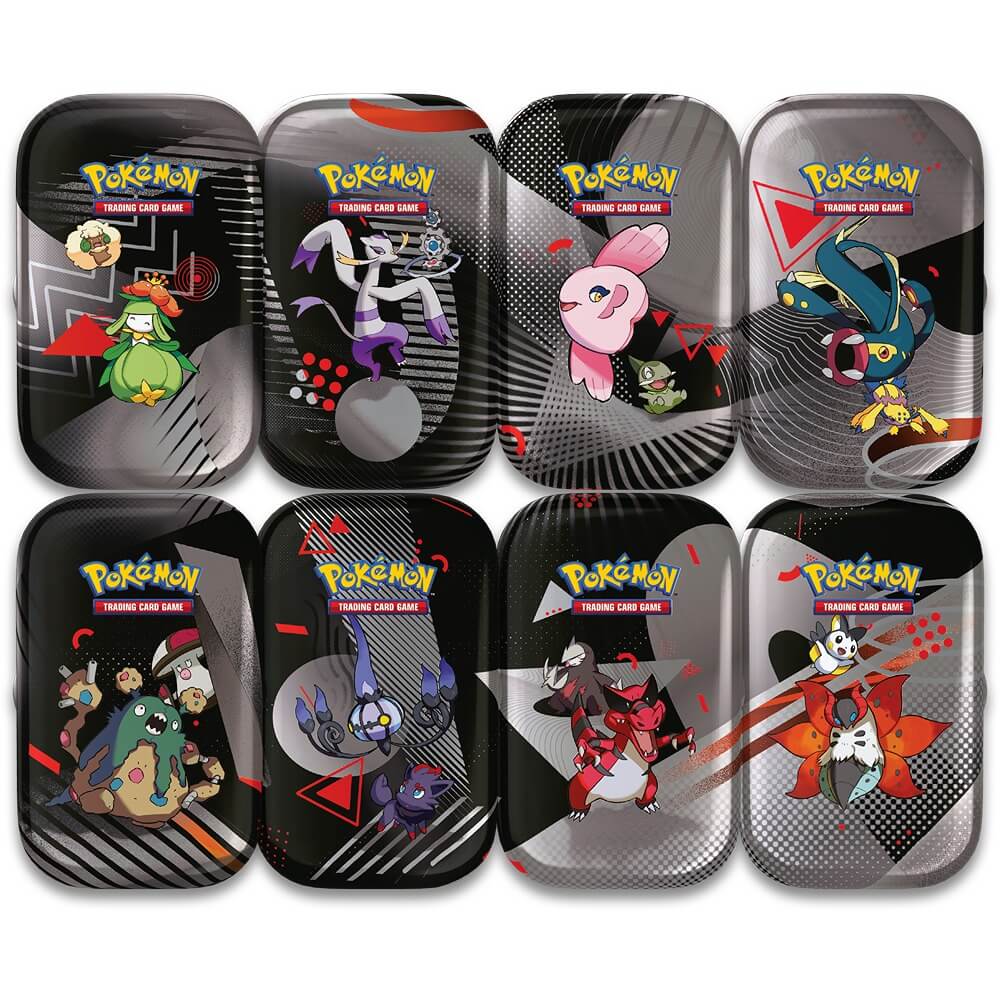 🔥2026 Christmas Gift🎄: Scarlet & Violet - Black Bolt/White Flare Unova Mini Tin