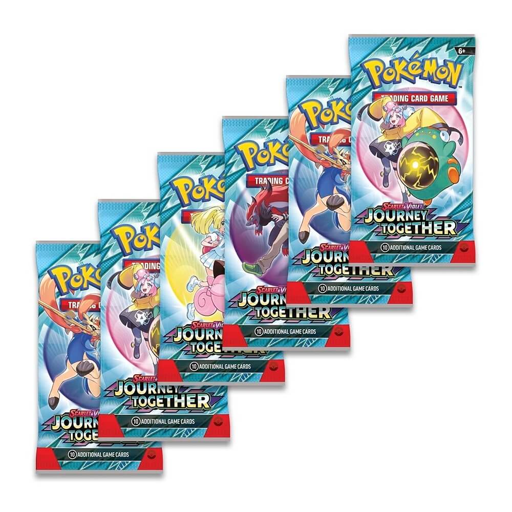 🔥2026 Christmas Gift🎄: Scarlet & Violet - Journey Together Booster Bundle (6)