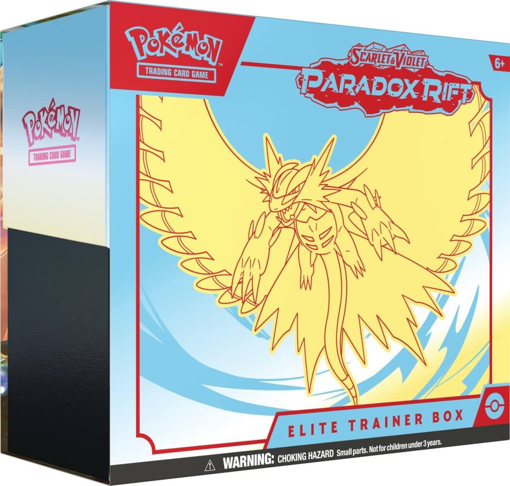 🔥2026 Christmas Gift🎄: Scarlet & Violet - Paradox Rift Elite Trainer Box (ETB) (Roaring Moon)