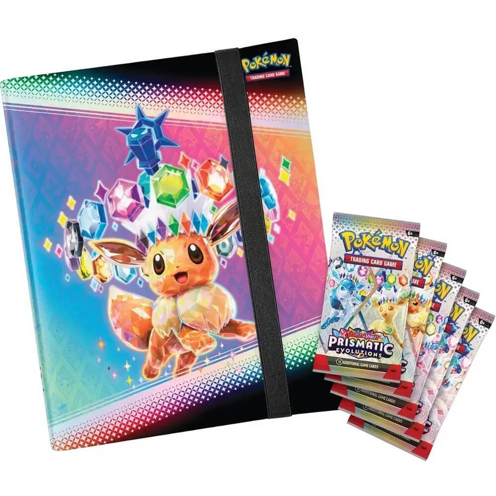 🔥2026 Christmas Gift🎄: Scarlet & Violet - Prismatic Evolutions Binder Collection