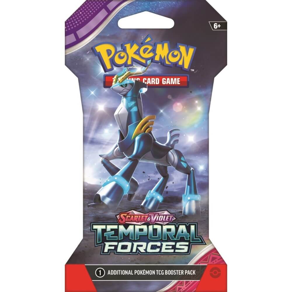 🔥2026 Christmas Gift🎄: Scarlet & Violet - Temporal Forces Sleeved Booster Pack