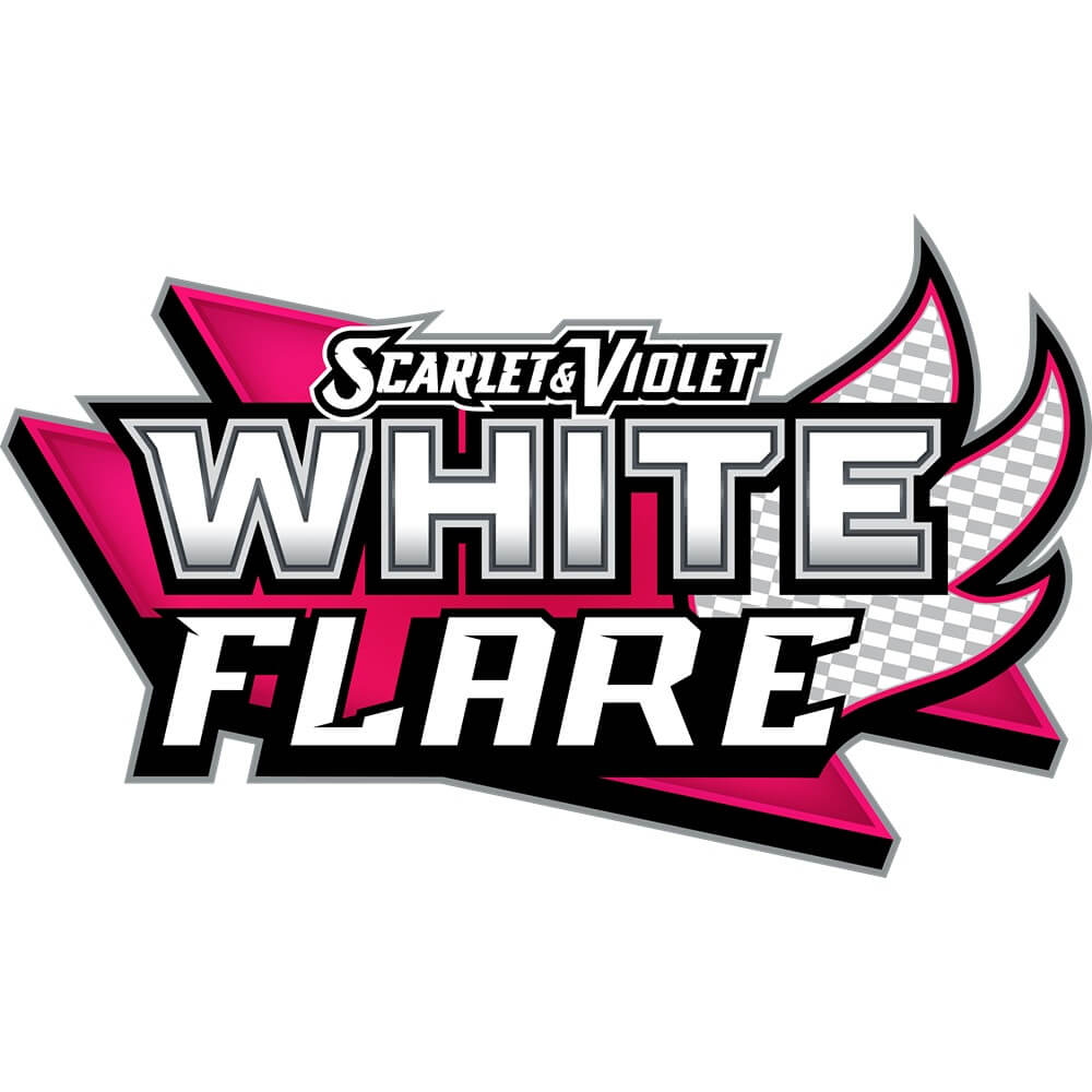 🔥2026 Christmas Gift🎄: Scarlet & Violet - White Flare Tech Sticker Collection Display (12)