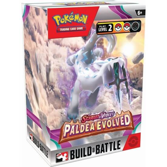 🔥2026 Christmas Gift🎄: Scarlet & Violet—Paldea Evolved: Build & Battle Box