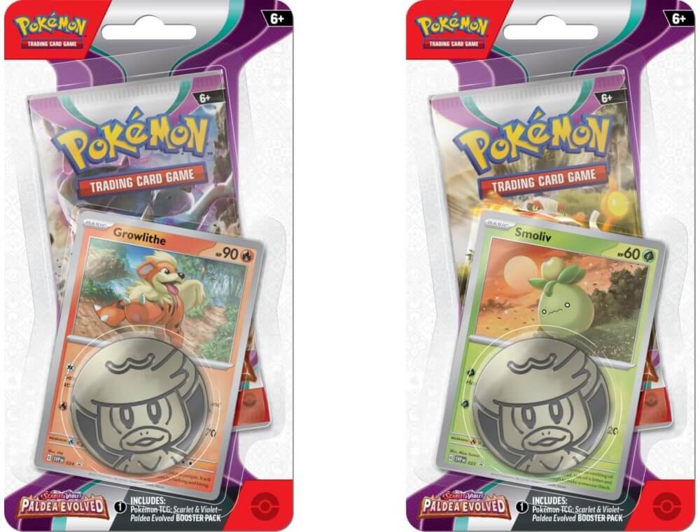 🔥2026 Christmas Gift🎄: Scarlet & Violet—Paldea Evolved: Checklane Blister Packs Carton (16)