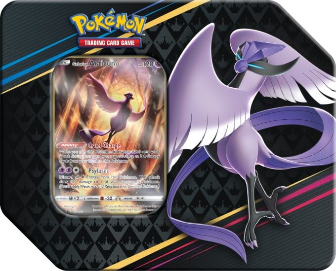 🔥2026 Christmas Gift🎄: Sword & Shield - Crown Zenith - Tin (Galarian Articuno)