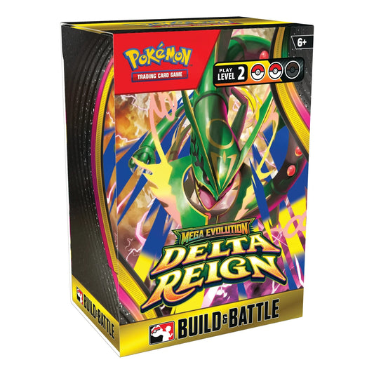 🔥2026 Christmas Gift🎄: Mega Evolution - Delta Reign Build & Battle Box (Pre-Order)