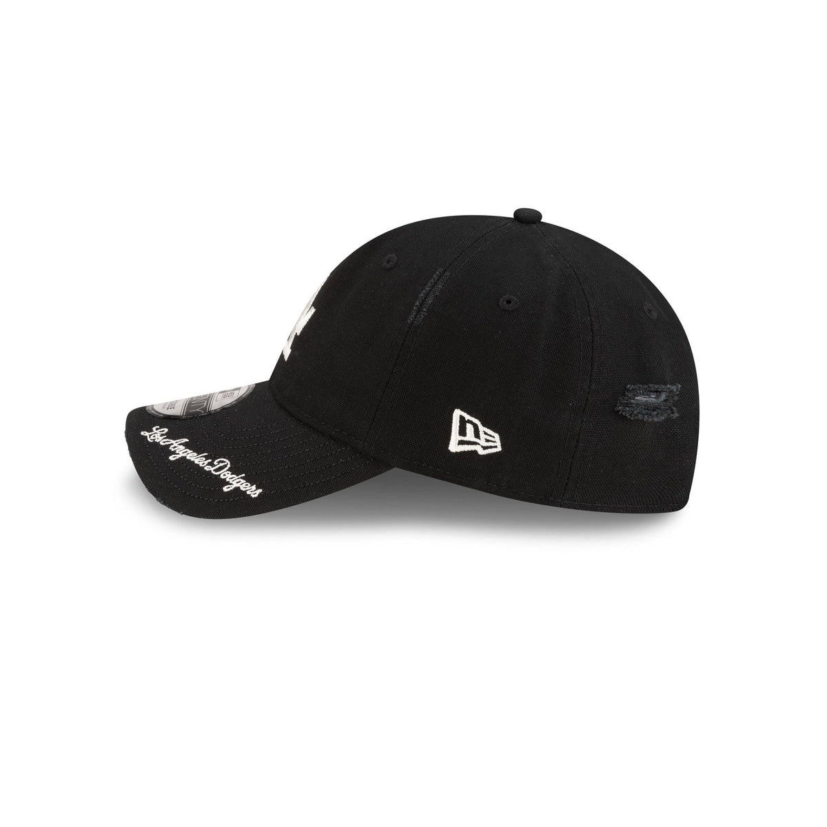 Los Angeles Dodgers Distressed Black 9TWENTY Adjustable Hat