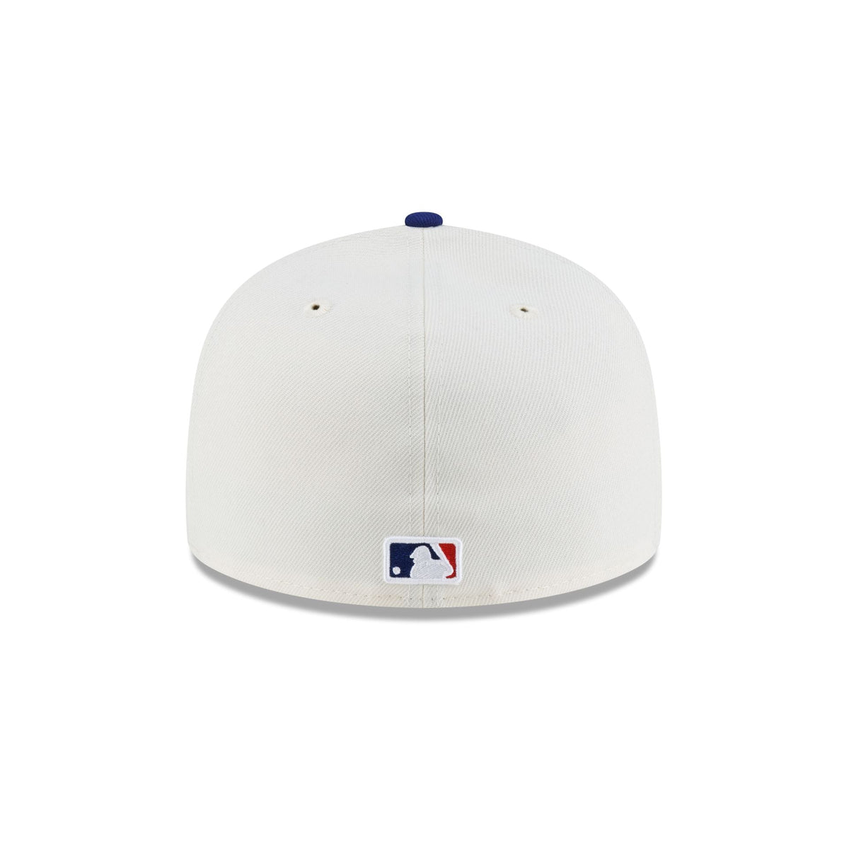 Los Angeles Dodgers Upside Down Logo Cream 59FIFTY Fitted Hat