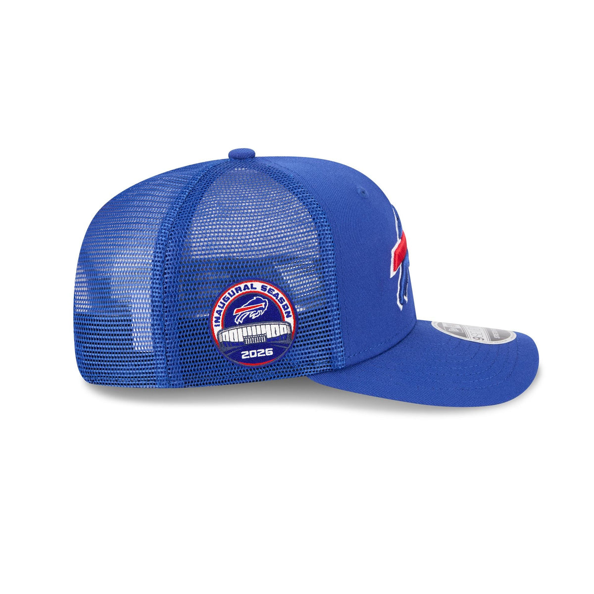 Buffalo Bills 2026 Highmark Stadium Inaugural Season Sidepatch 9SEVENTY Trucker Hat