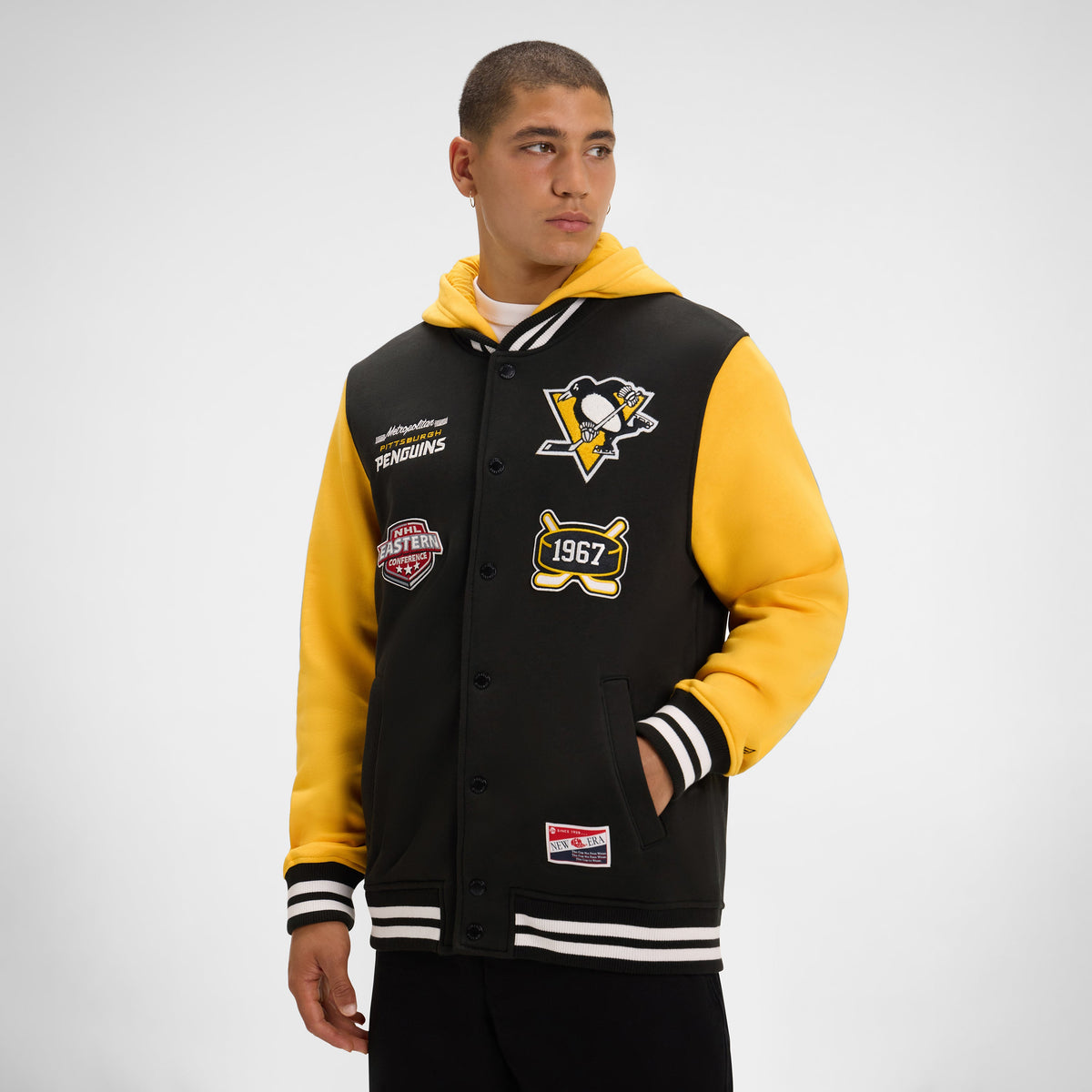 Pittsburgh Steelers Throwback Black Jacket