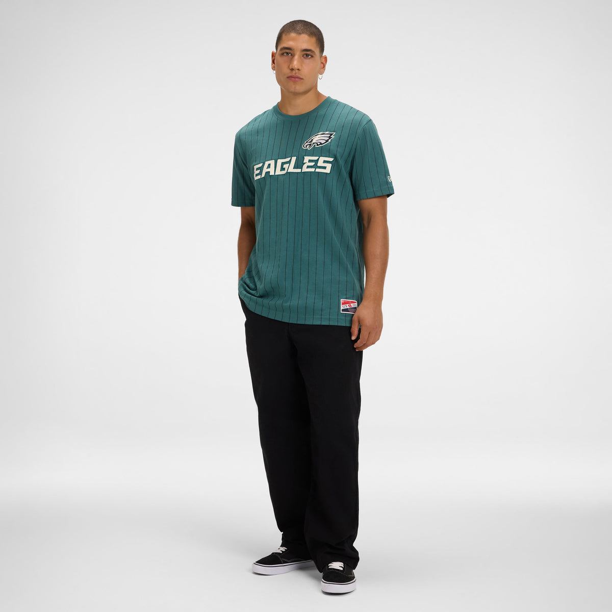 San Francisco 49ers Throwback Retro Pinstripe T-Shirt