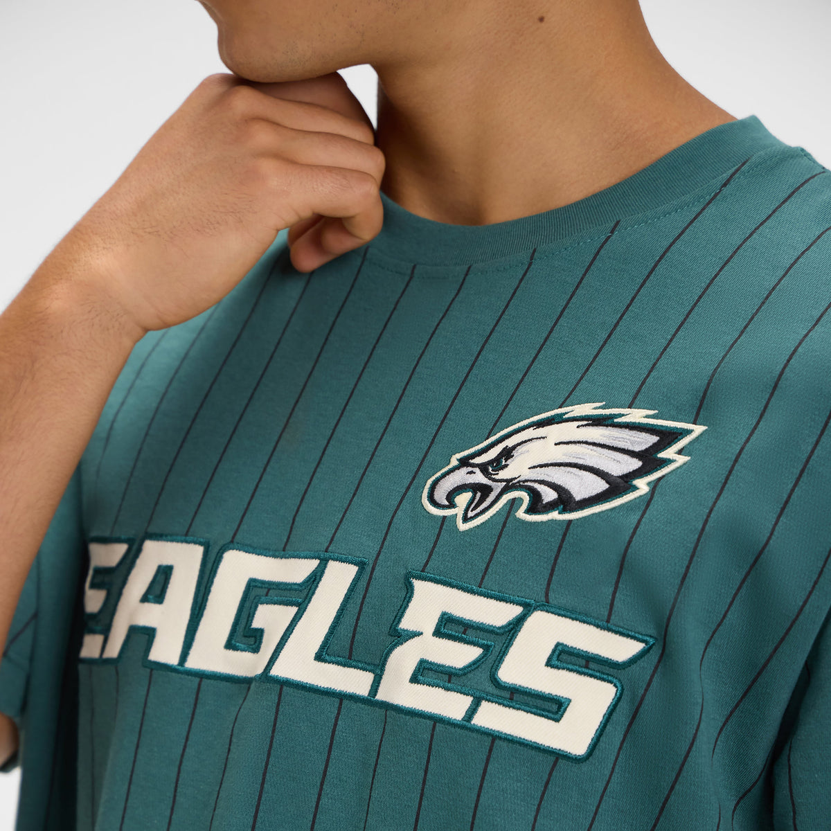 Green Bay Packers Throwback Retro Pinstripe T-Shirt