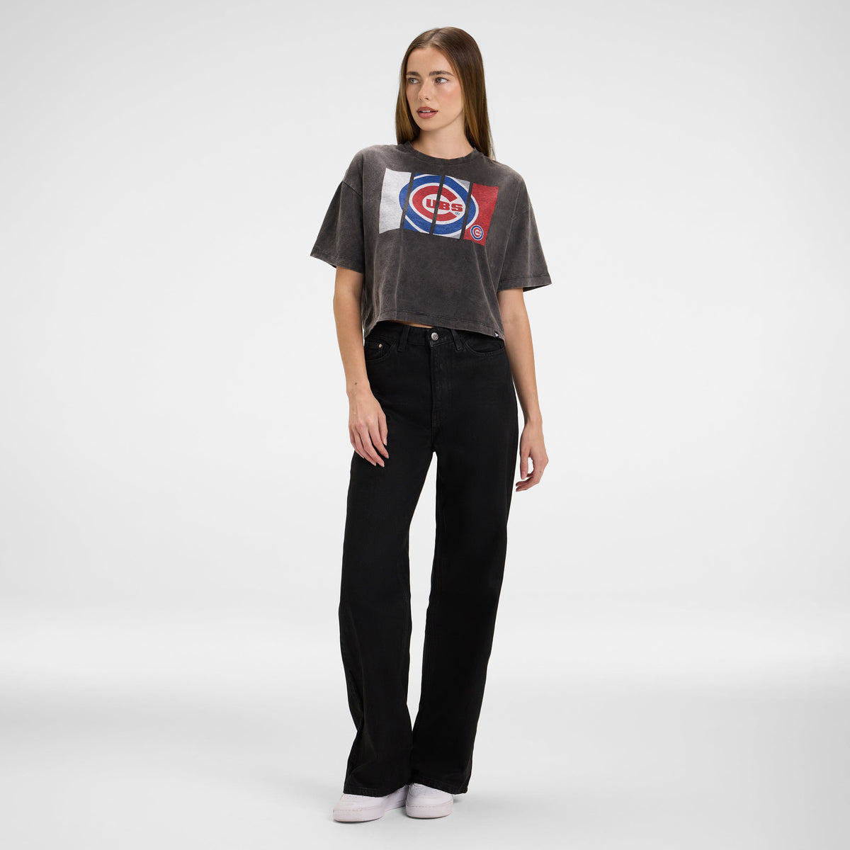 San Francisco Giants Sport Night Black Cropped Women's T-Shirt