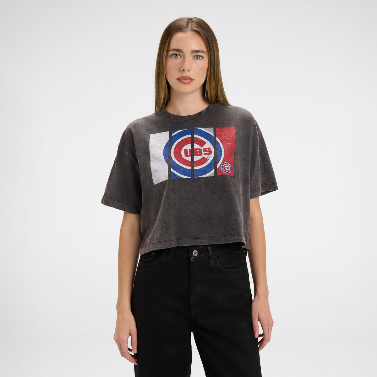 San Francisco Giants Sport Night Black Cropped Women's T-Shirt