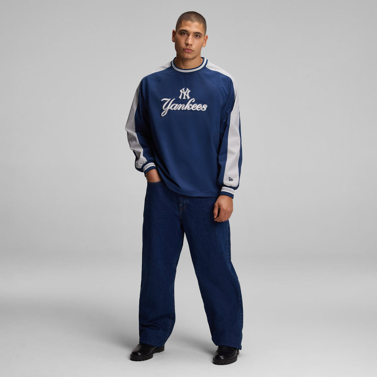 New York Yankees Blue Windbreaker