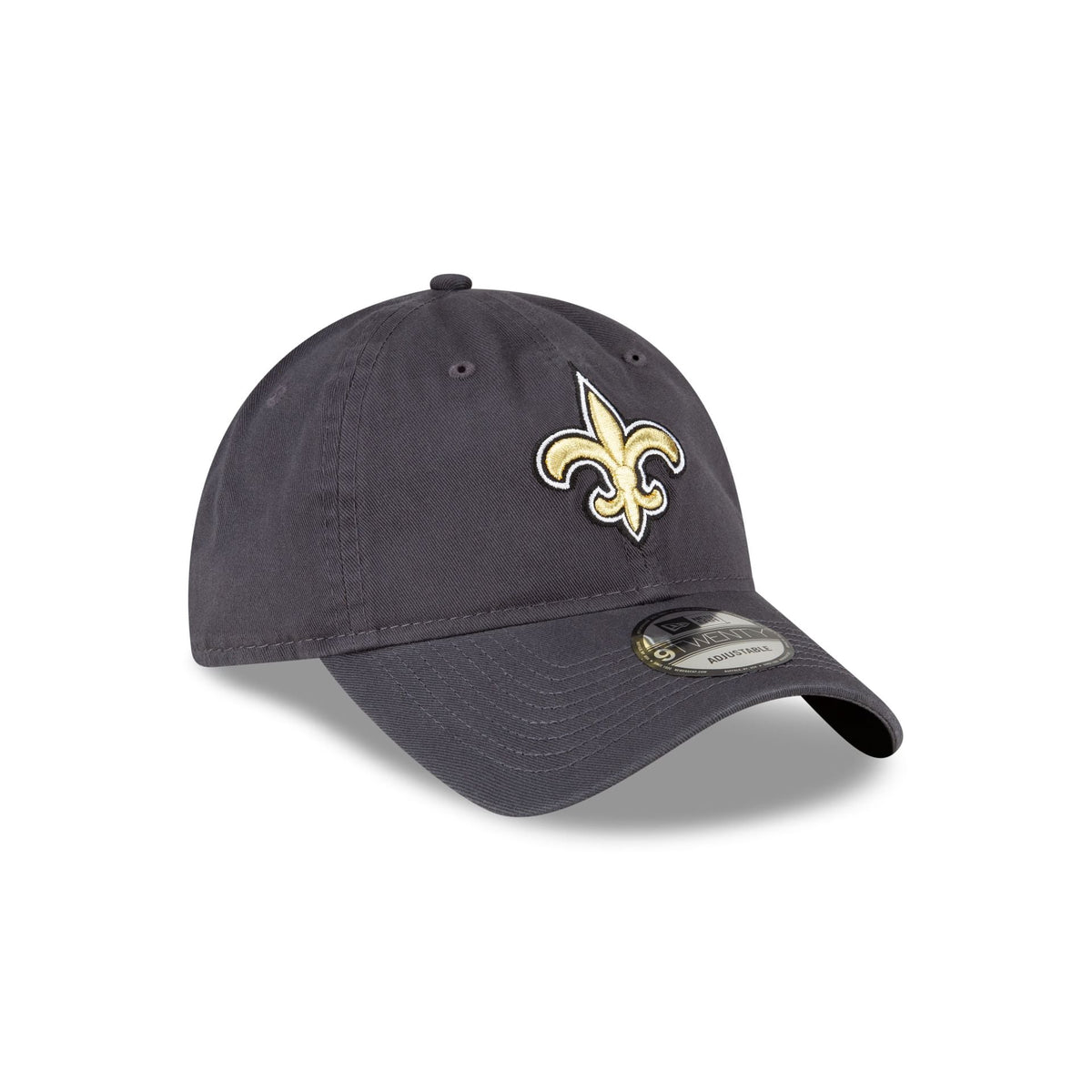 New Orleans Saints NFL Core Classic Graphite 9TWENTY Adjustable Hat