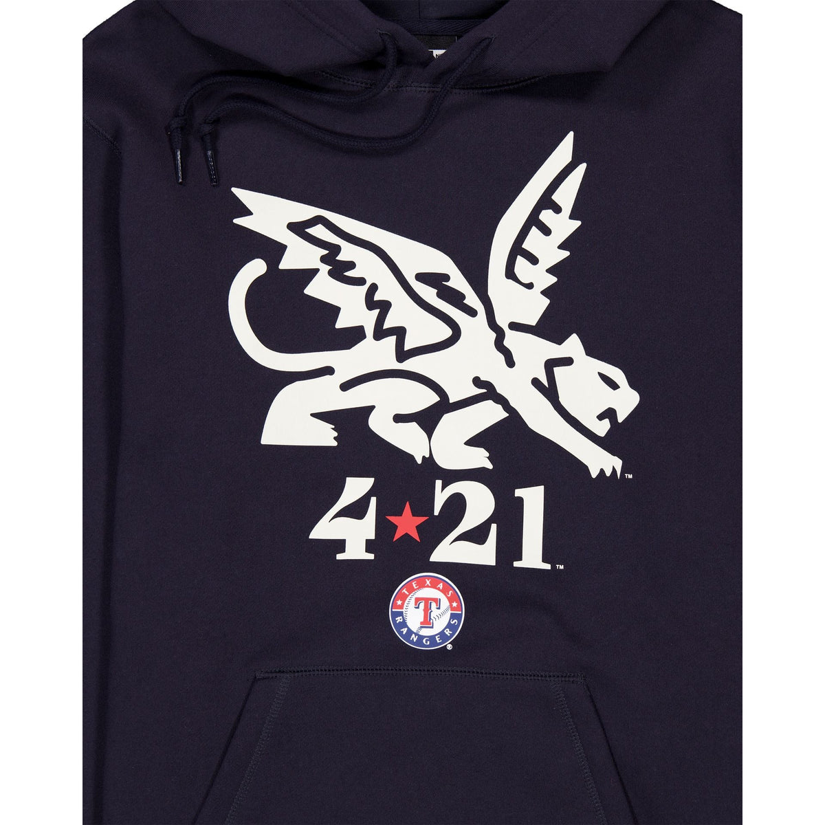 Texas Rangers City Connect Navy Hoodie
