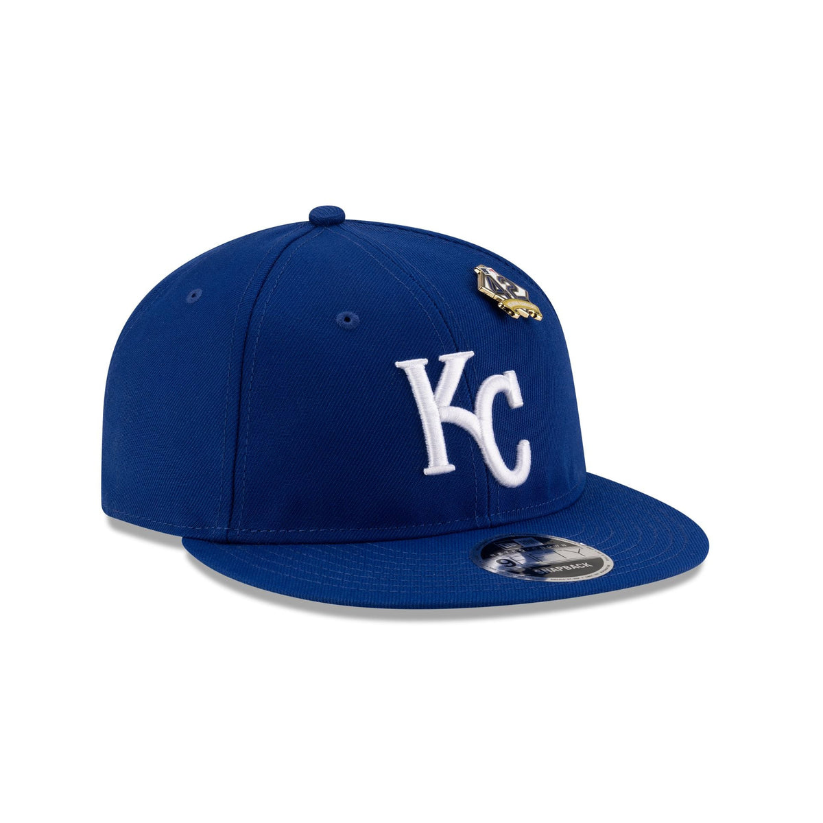 Kansas City Royals Jackie Robinson Day 2025 Retro Crown 9FIFTY Snapback Hat