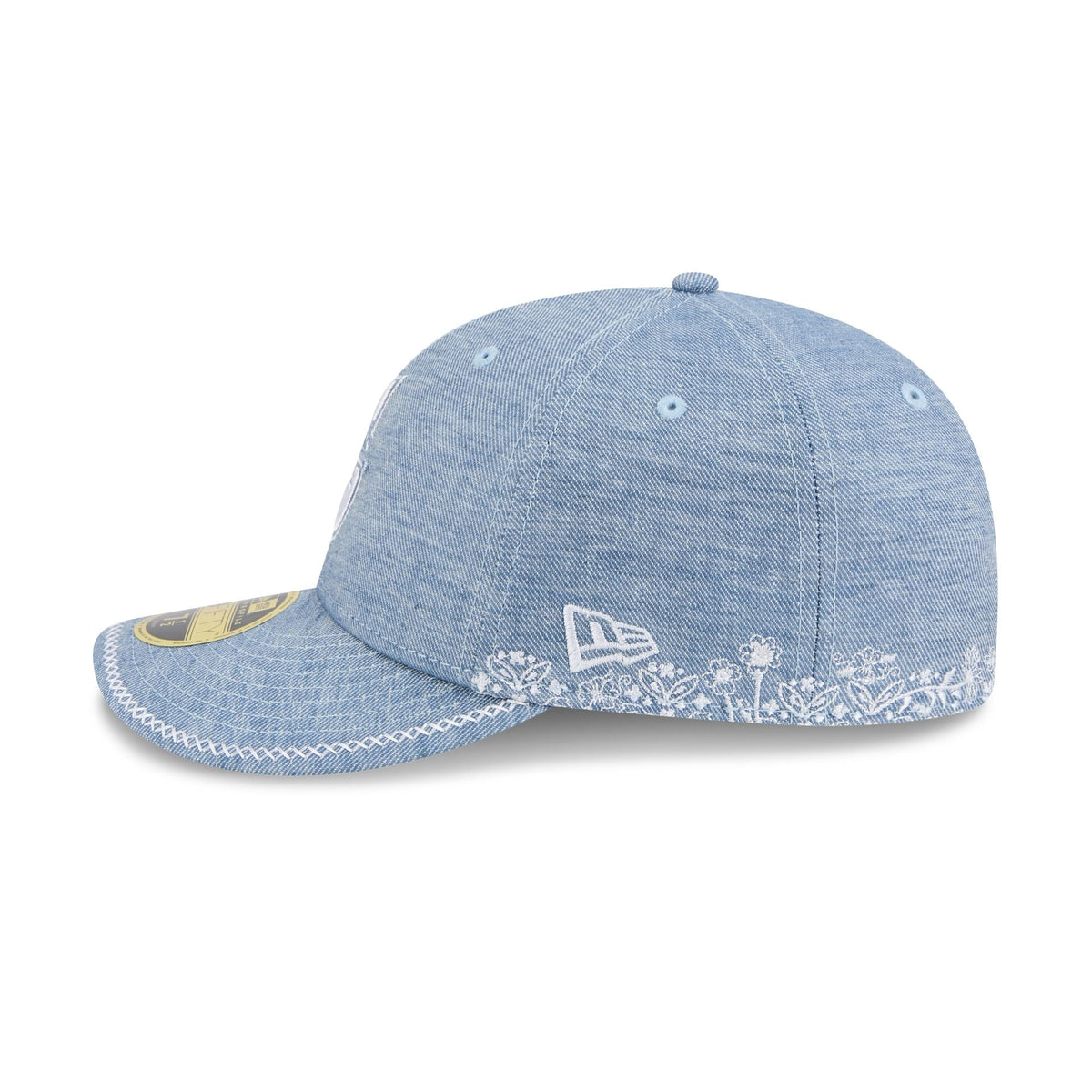 Seattle Mariners Hand Stitched Chambray Low Profile 59FIFTY Fitted Hat