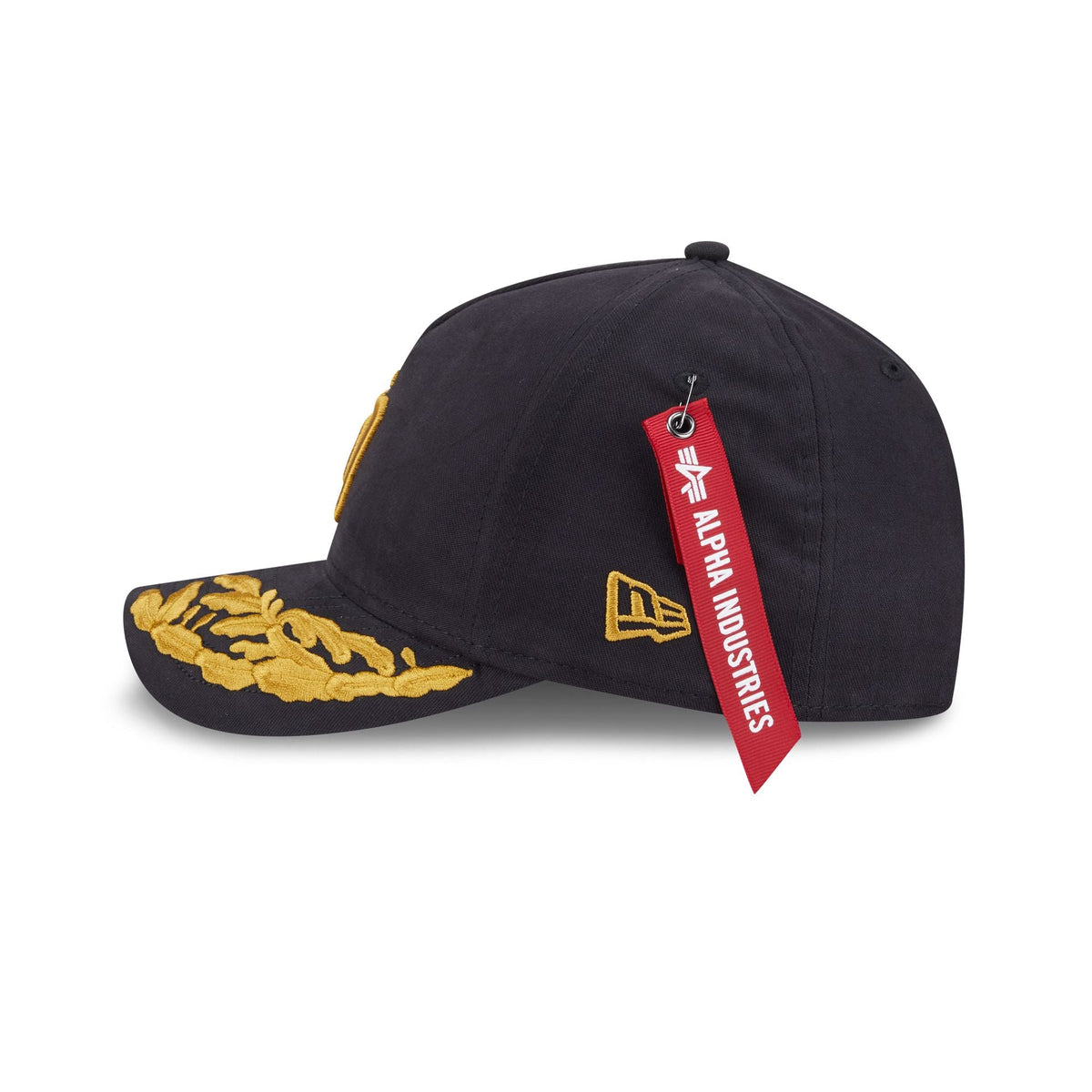 Alpha Industries x San Diego Padres Black 9FORTY M-Crown A-Frame Snapback Hat
