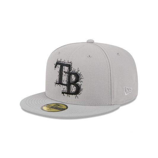 Tampa Bay Rays Cracked Cement 59FIFTY Fitted Hat