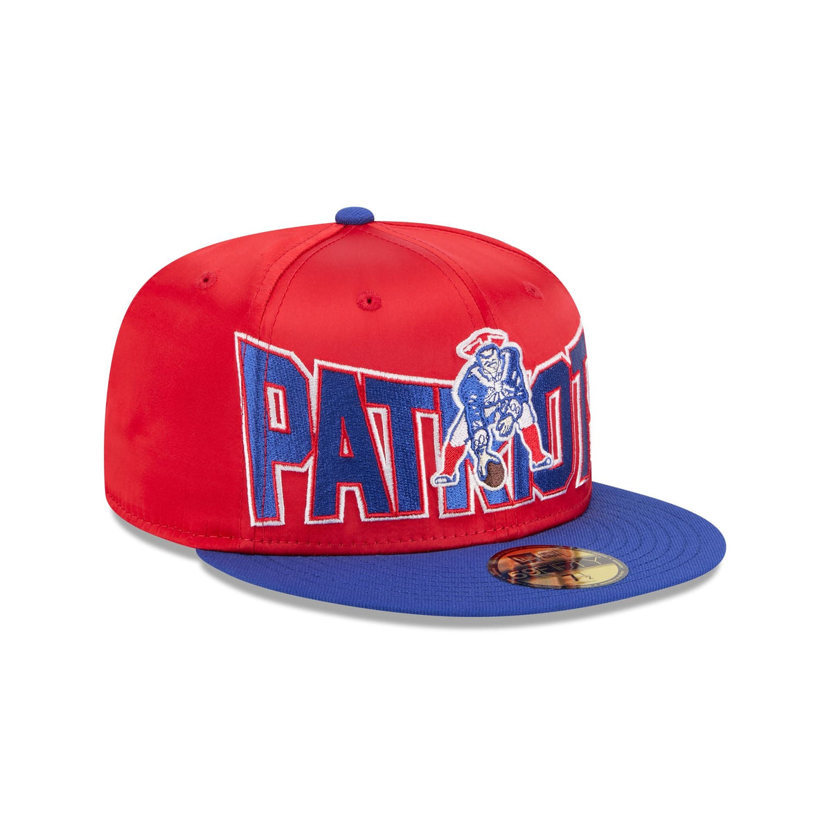 New England Patriots Bold Satin 59FIFTY Fitted Hat