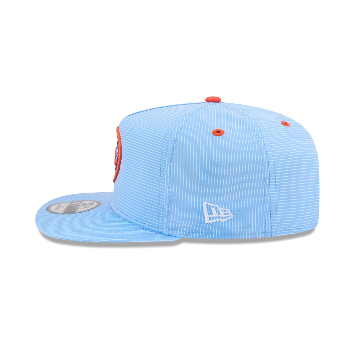 New York Mets Pinstripe Ripstop 9FIFTY A-Frame Snapback Hat