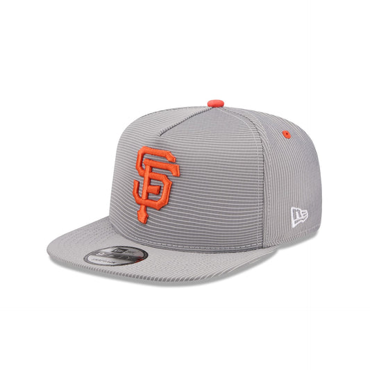 San Francisco Giants Pinstripe Ripstop 9FIFTY A-Frame Snapback Hat