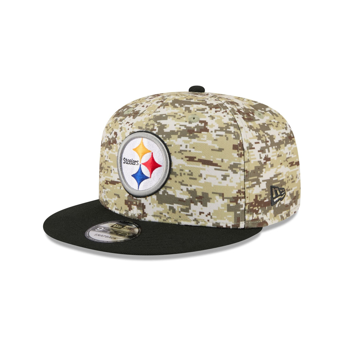 Pittsburgh Steelers 2025 Salute to Service Fan Gear 9FIFTY Snapback Hat