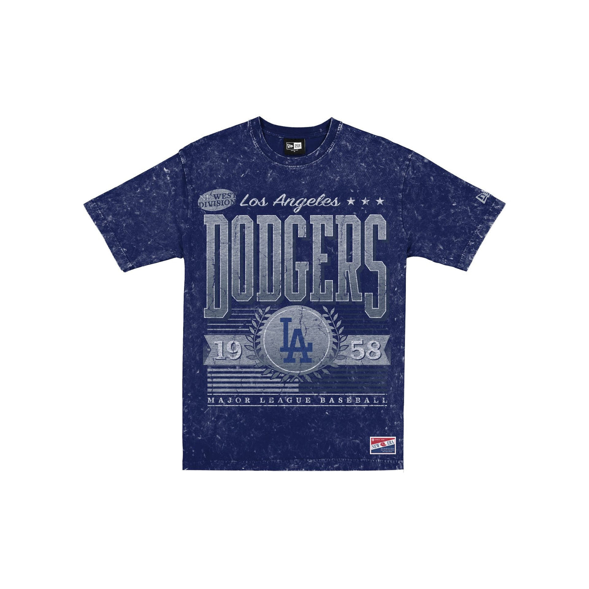 Los Angeles Dodgers Throwback Vintage Wash T-Shirt