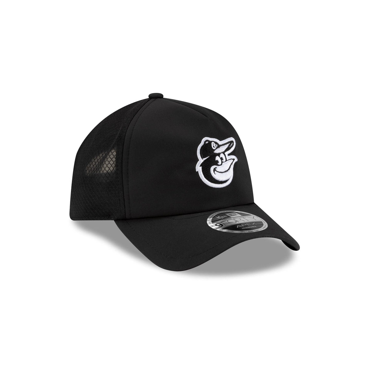Baltimore Orioles 2026 Batting Practice 9FORTY APEX Trucker Hat