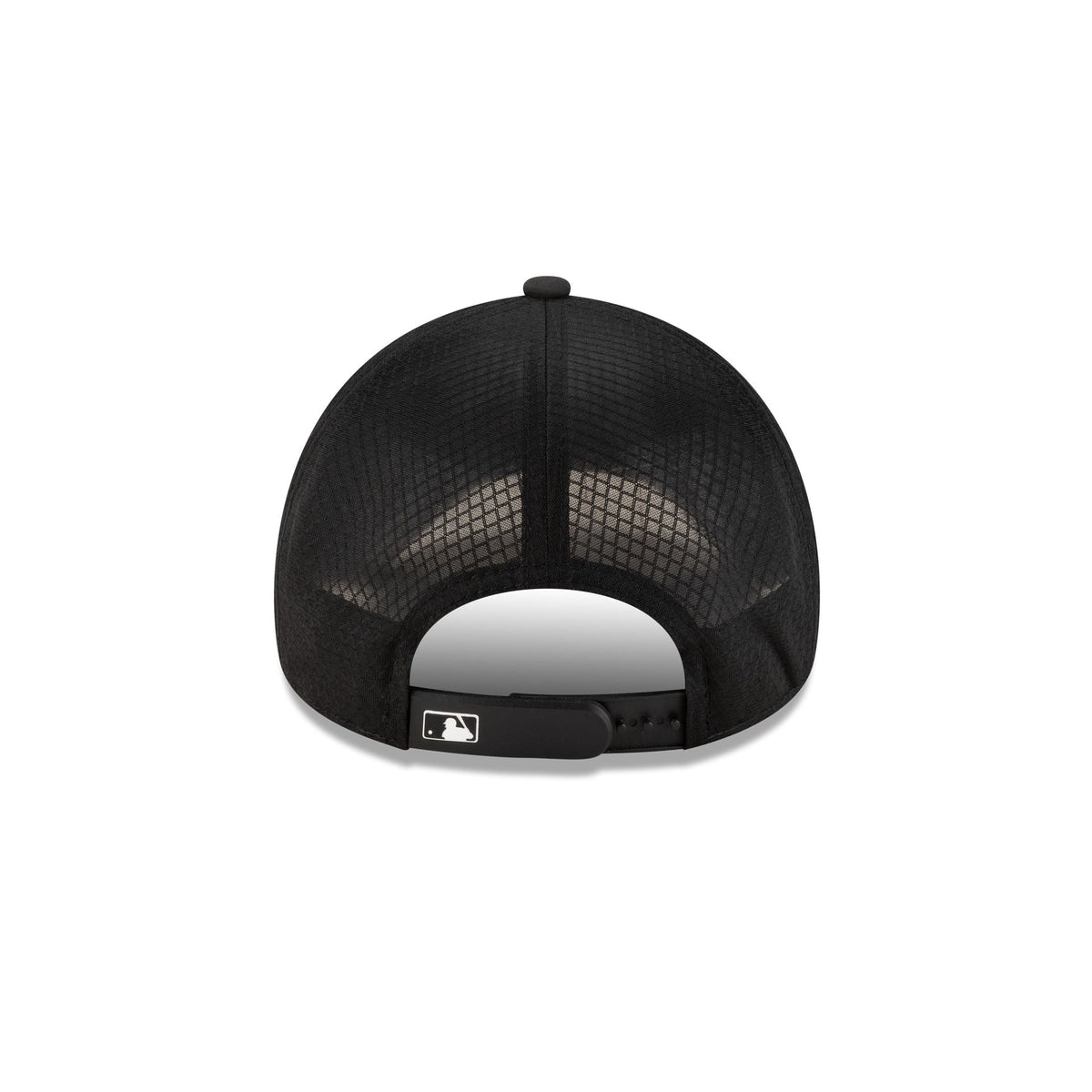 Tampa Bay Rays 2026 Batting Practice Black 9FORTY APEX Trucker Hat