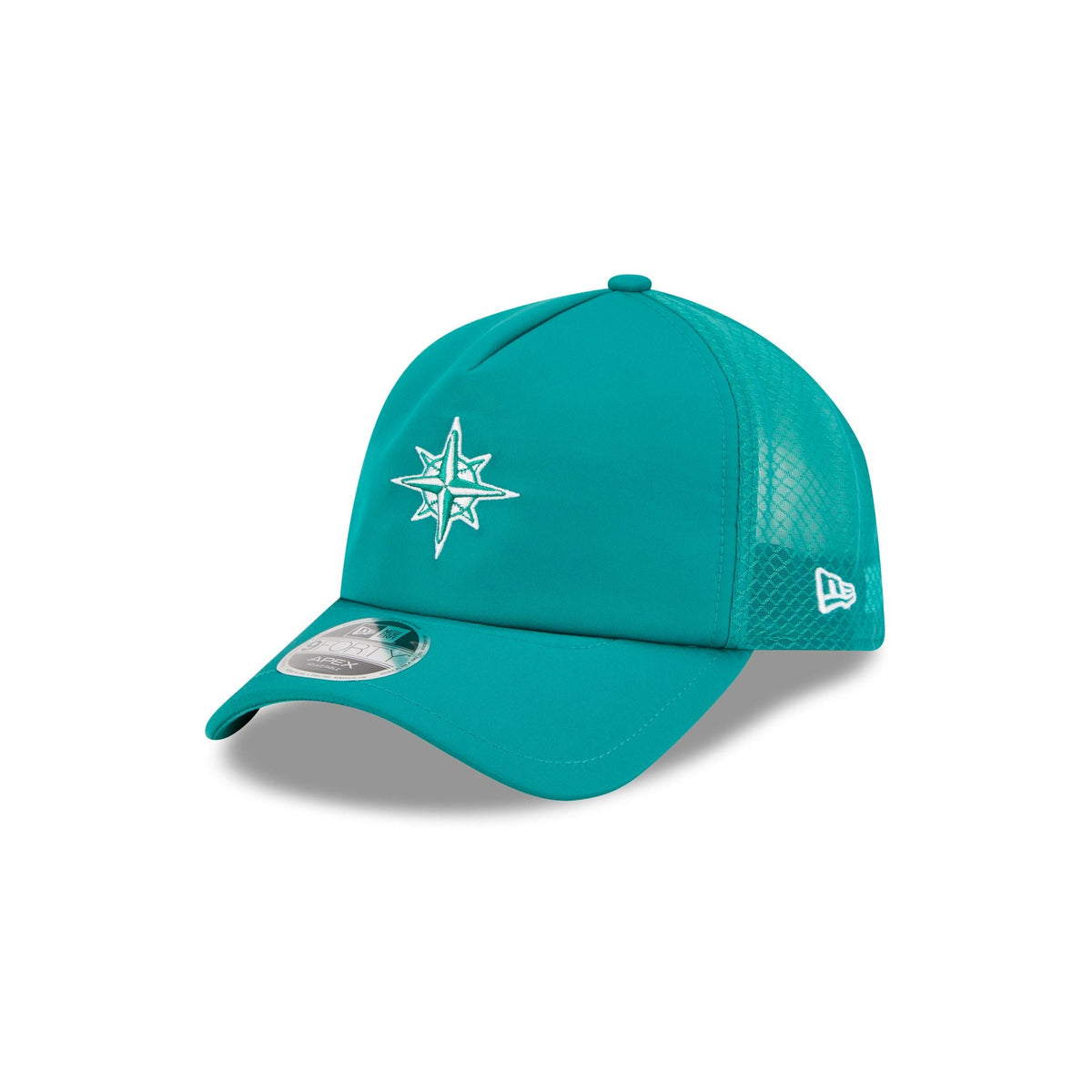 Seattle Mariners 2026 Batting Practice Alt Compass 9FORTY APEX Trucker Hat